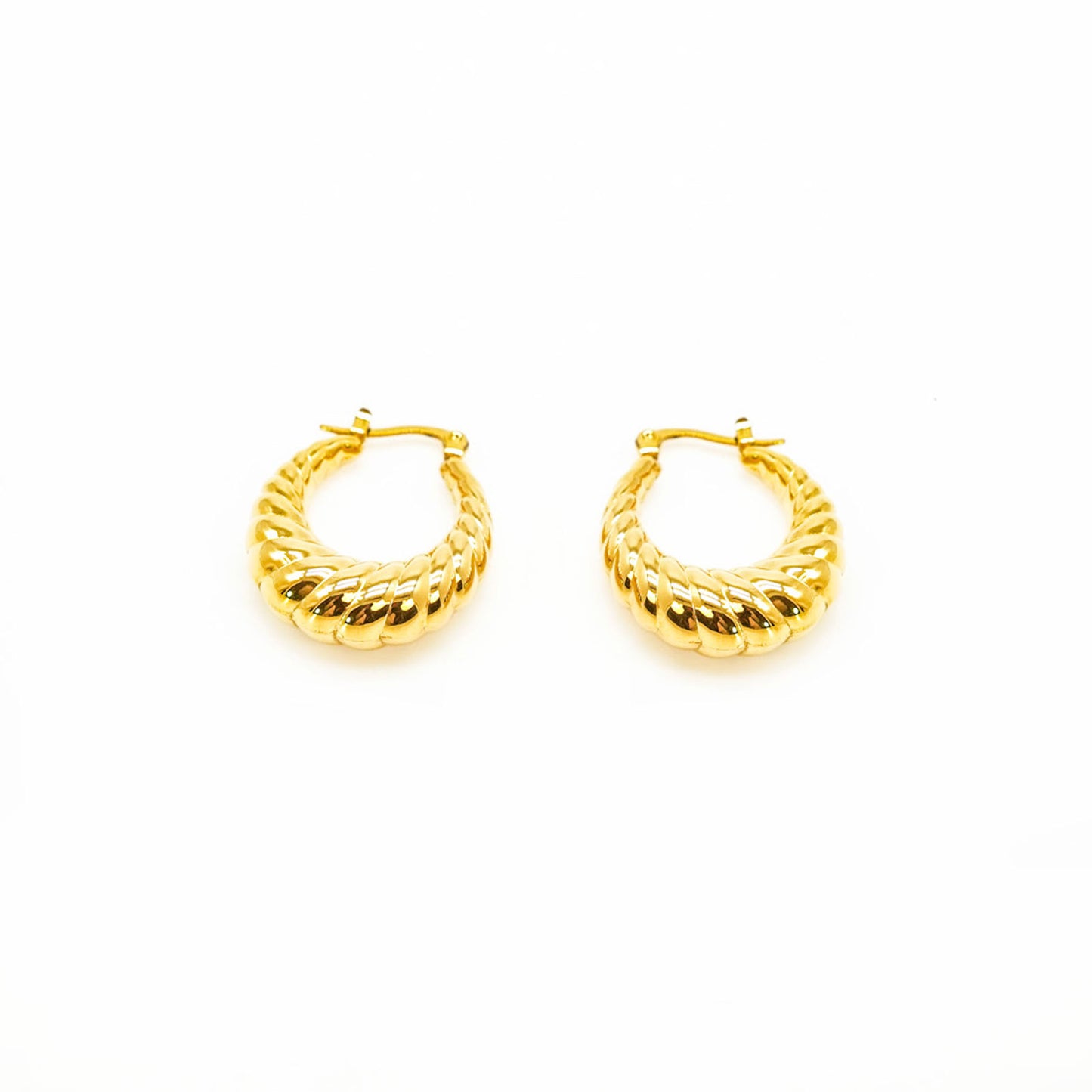 Croissant Hoop Earrings