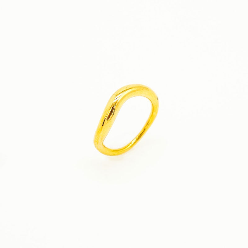 Thick Wavy Ring