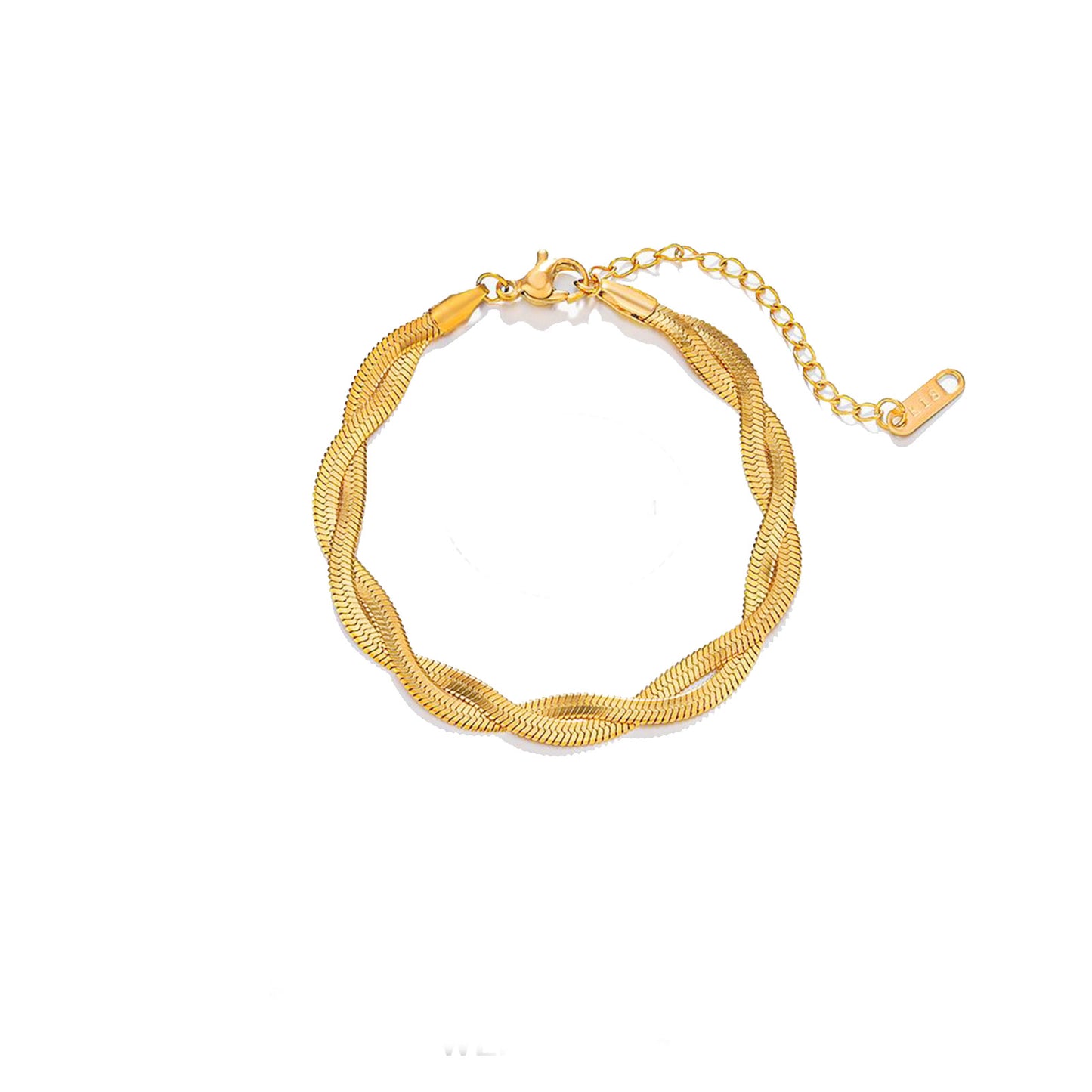 Double Layered Snake Bracelet