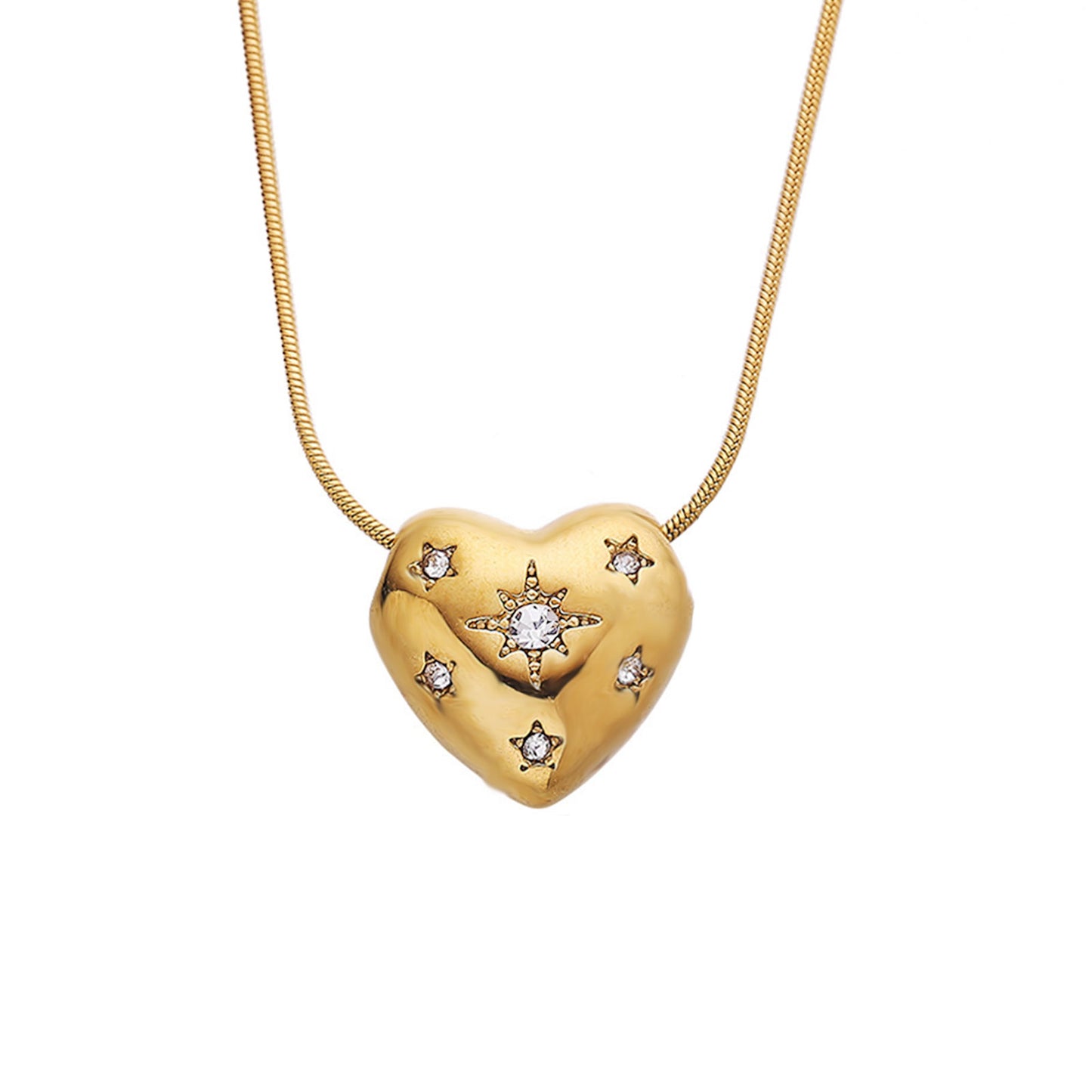 Gold Heart Necklace