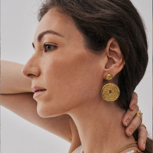 Caracol Gold Earrings