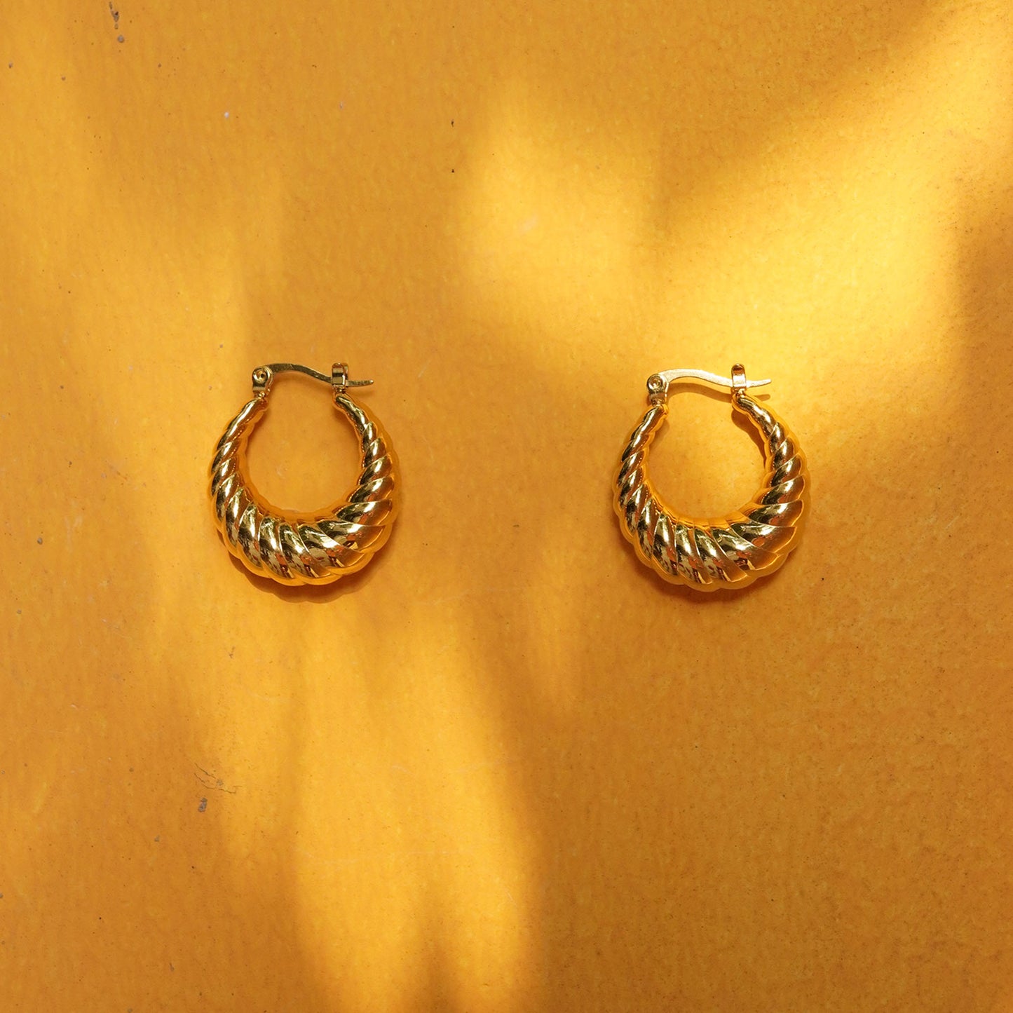 Croissant Hoop Earrings